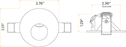 Round Clip-In Step Light