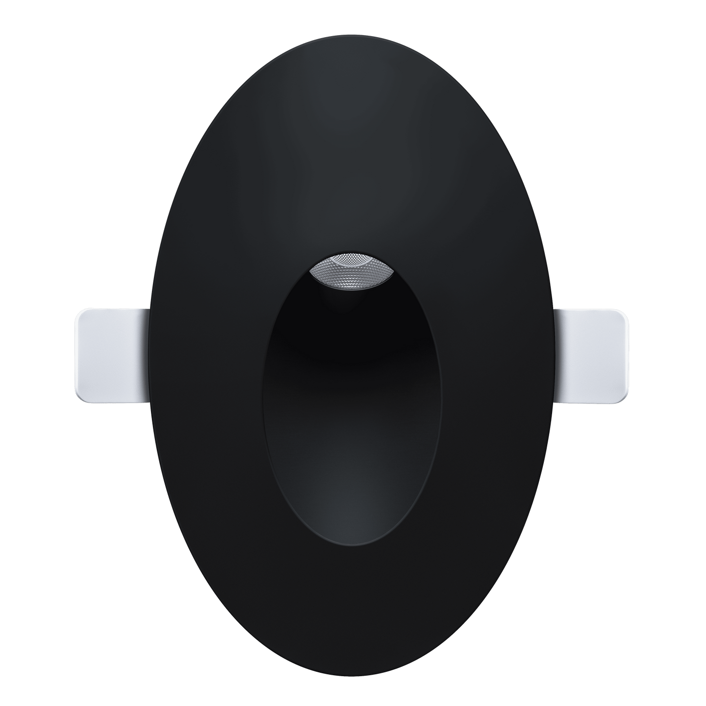 Oval Clip-In step light Black