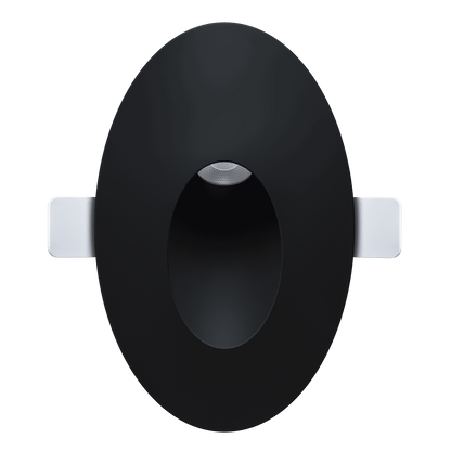 Oval Clip-In step light Black