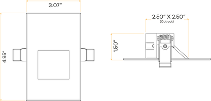Vertical Clip-In step light
