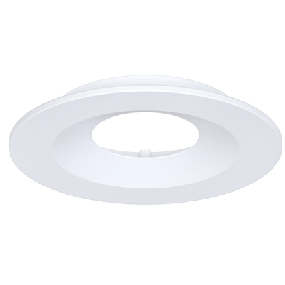 2 Inch White Round Ultra Shallow Trim