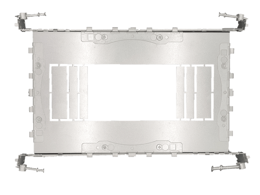 2″ Rectangular Flanged New construction plate