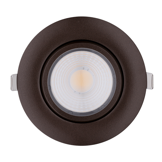 4" Round Flushed Gimbal (Bronze)