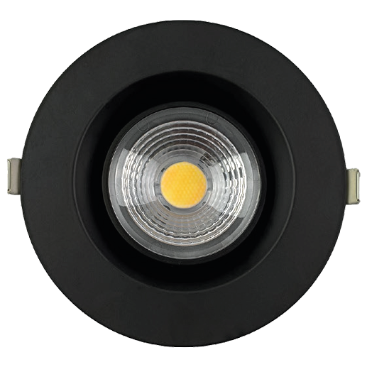 4” Round Regress Gimbal (Black)