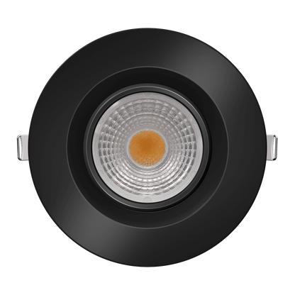 4” Round Regress Gimbal (Black)