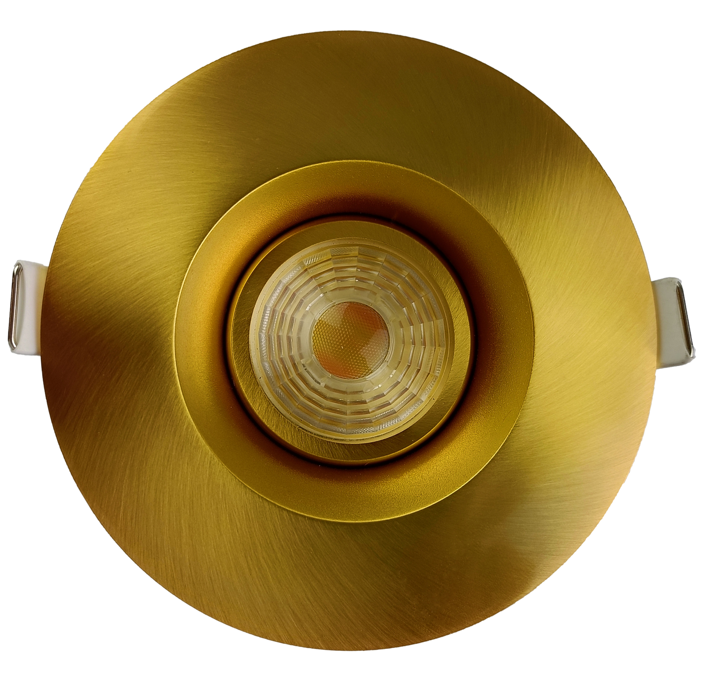 3” Round Regress Gimbal (Brushed Brass)