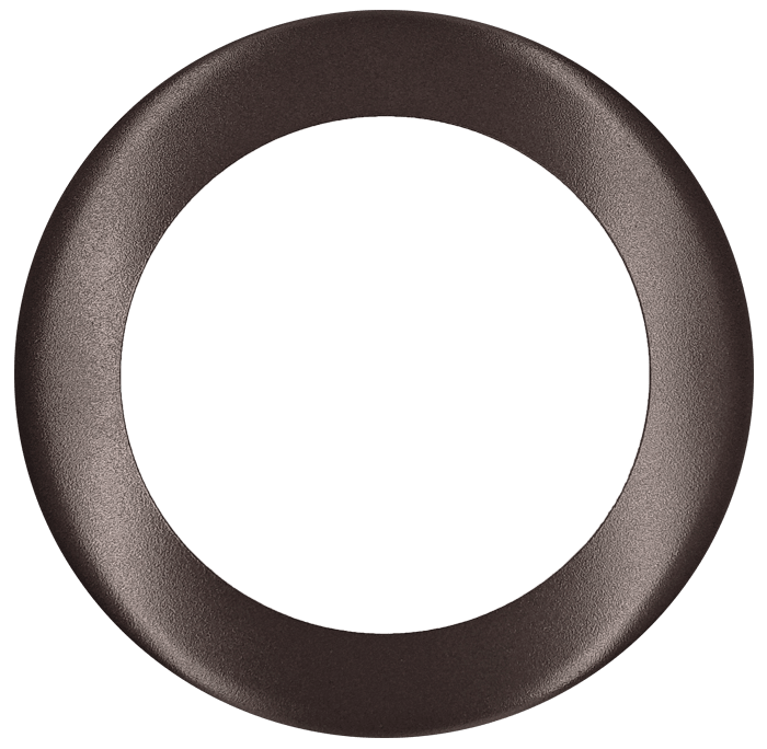 6" Round Slim Bronze Cover