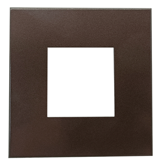 3" Square Slim Bronze Cover