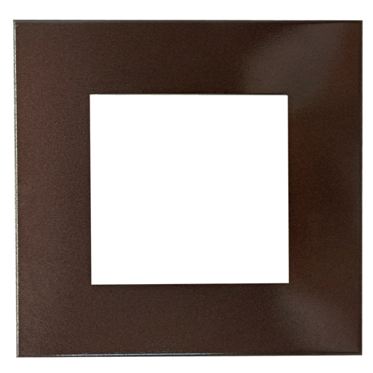 5" Square Slim Bronze Cover