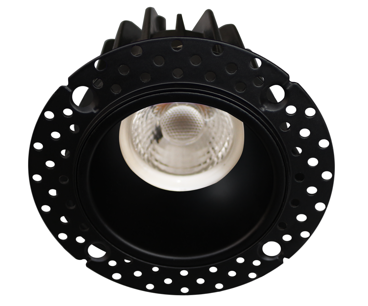 2” Round Trimless Luminaire (Black)