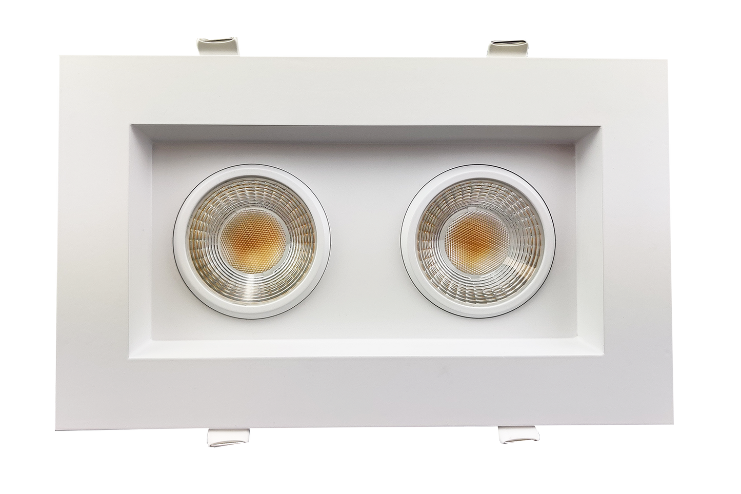 3.5” Double Head Regress Multiple Gimbal White