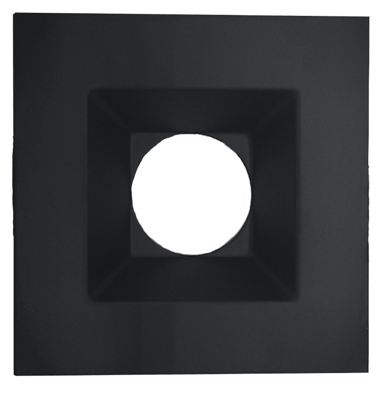 1 Inch Black Square Trim