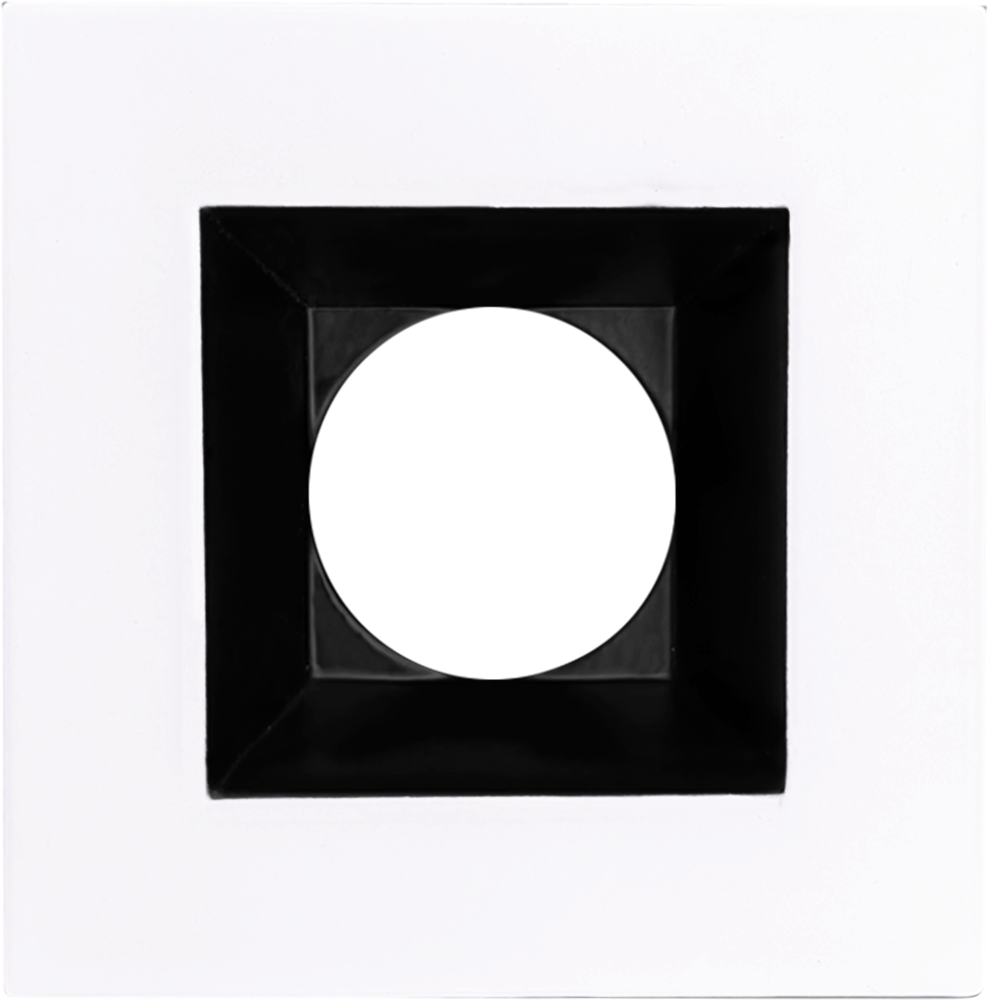 1 Inch Two-tone Square Trim