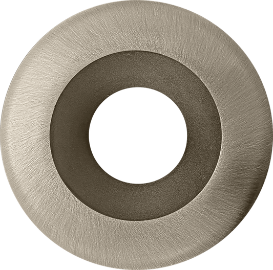 1 Inch Brushed Nickel Round Trim