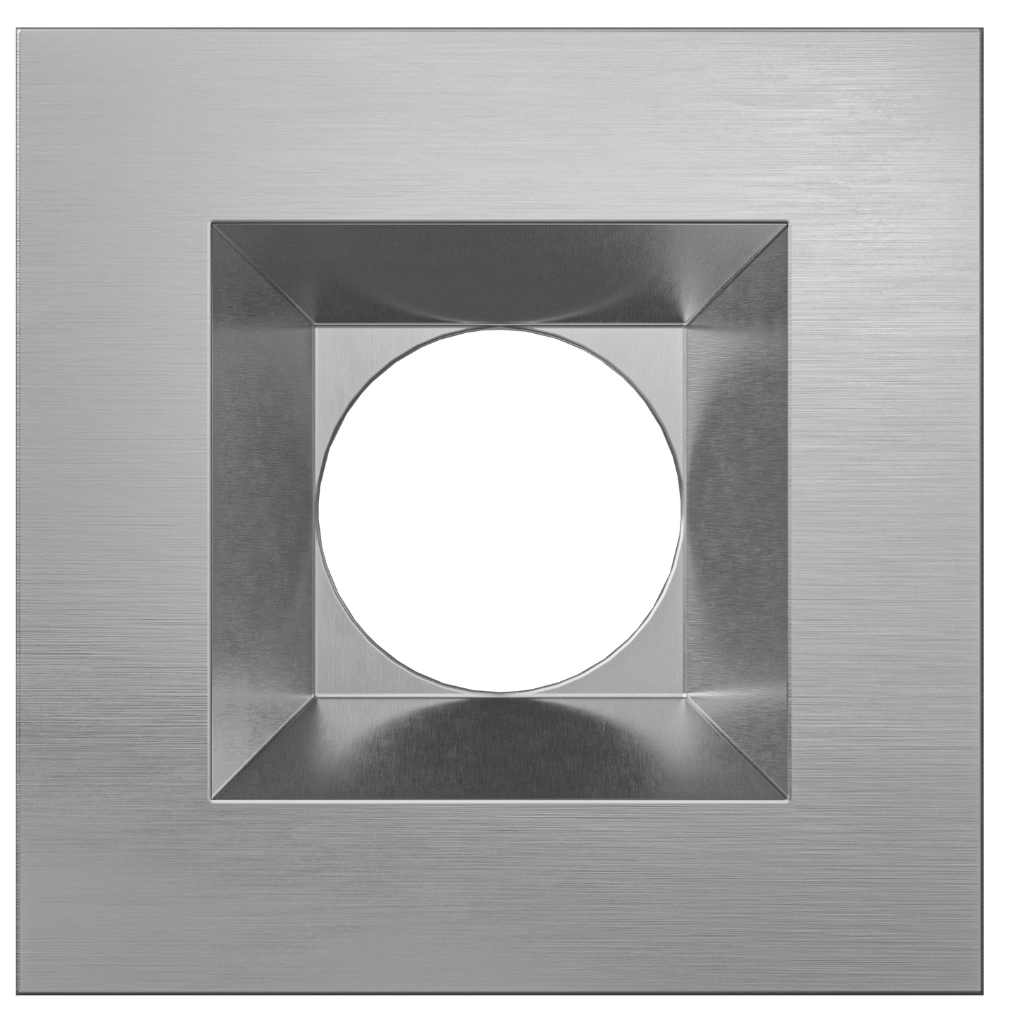 1 Inch Brushed Nickel Square Trim