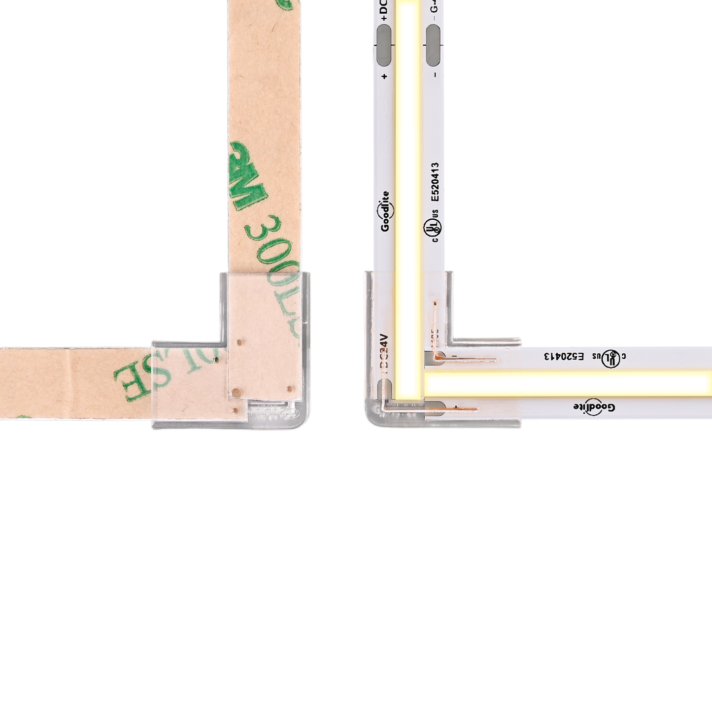 L Shape Direct Connector 5PK