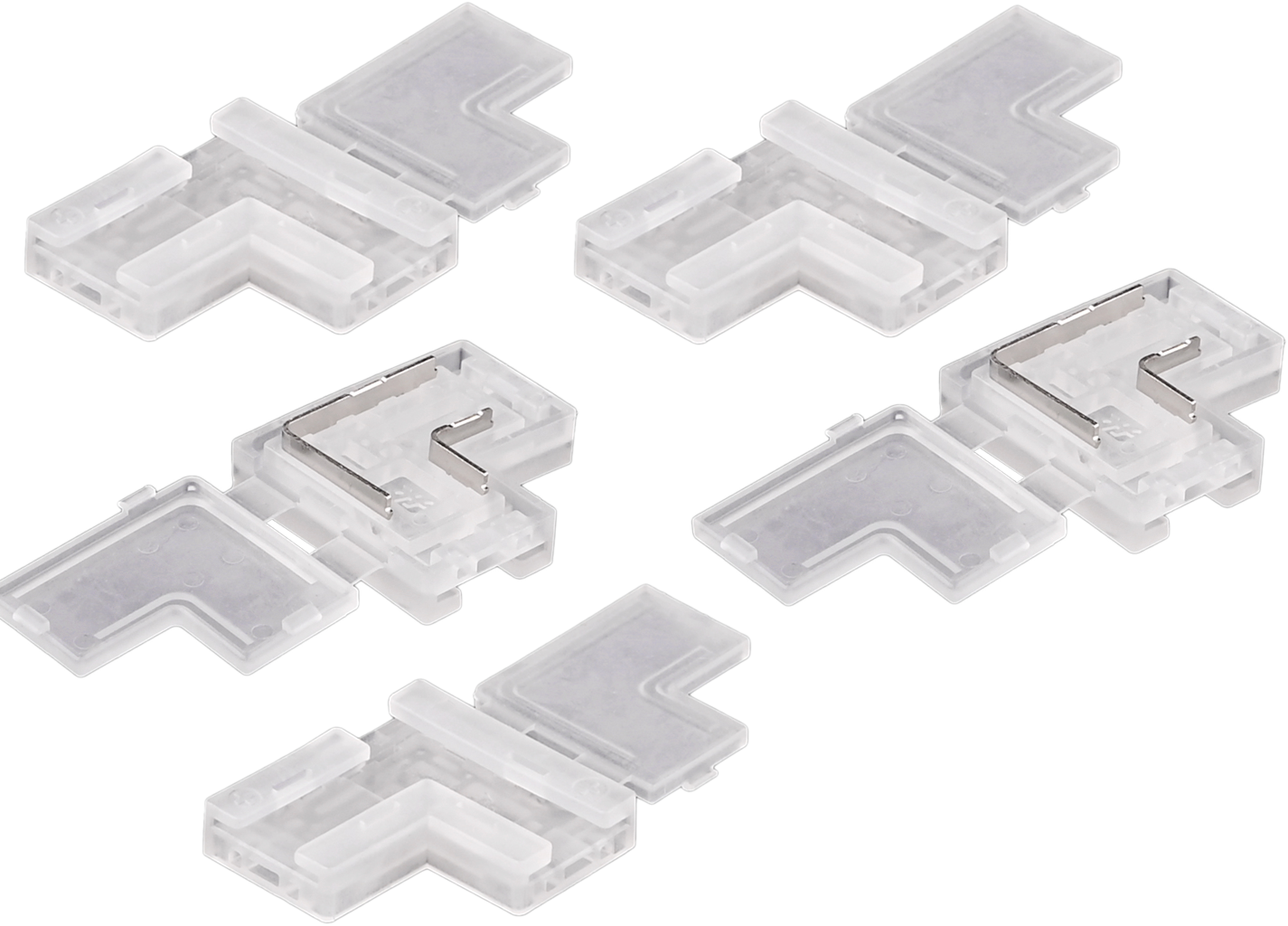 T Shape Direct Connector 5PK