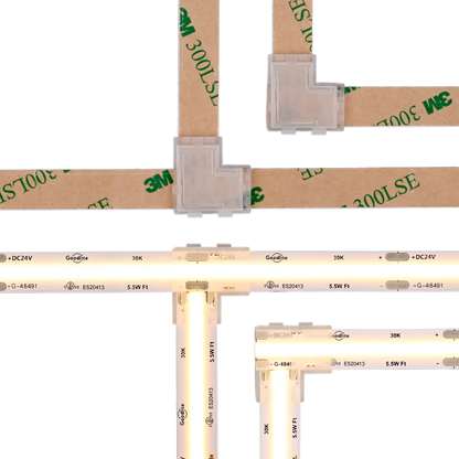 T Shape Direct Connector 5PK