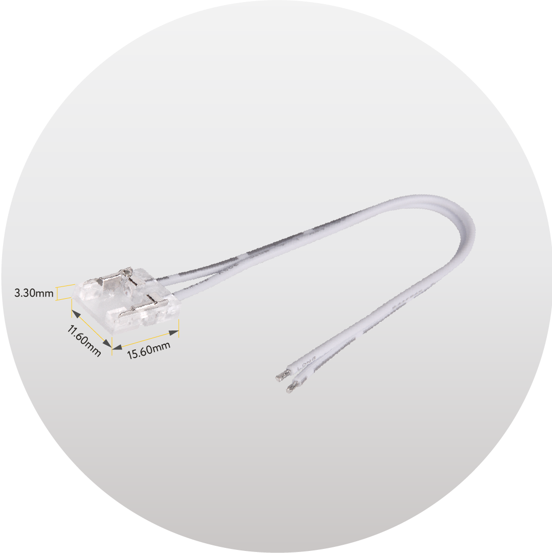 Clear Starter Connector 5PK