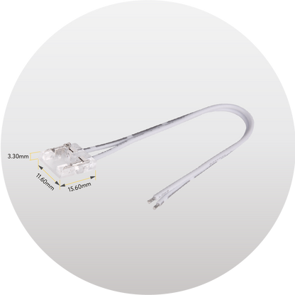 Clear Starter Connector 5PK