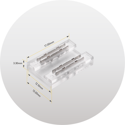 Clear CCT 180° Direct Connector 5PK