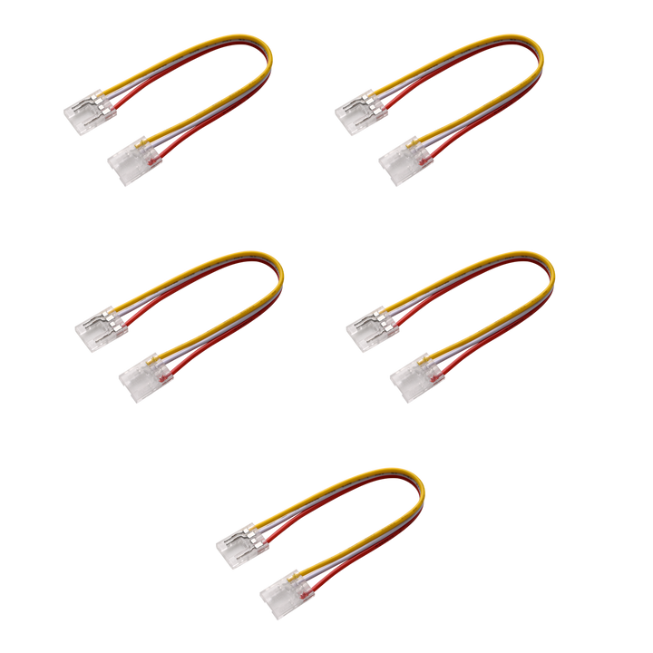 Clear CCT Connector With 6" Wire
