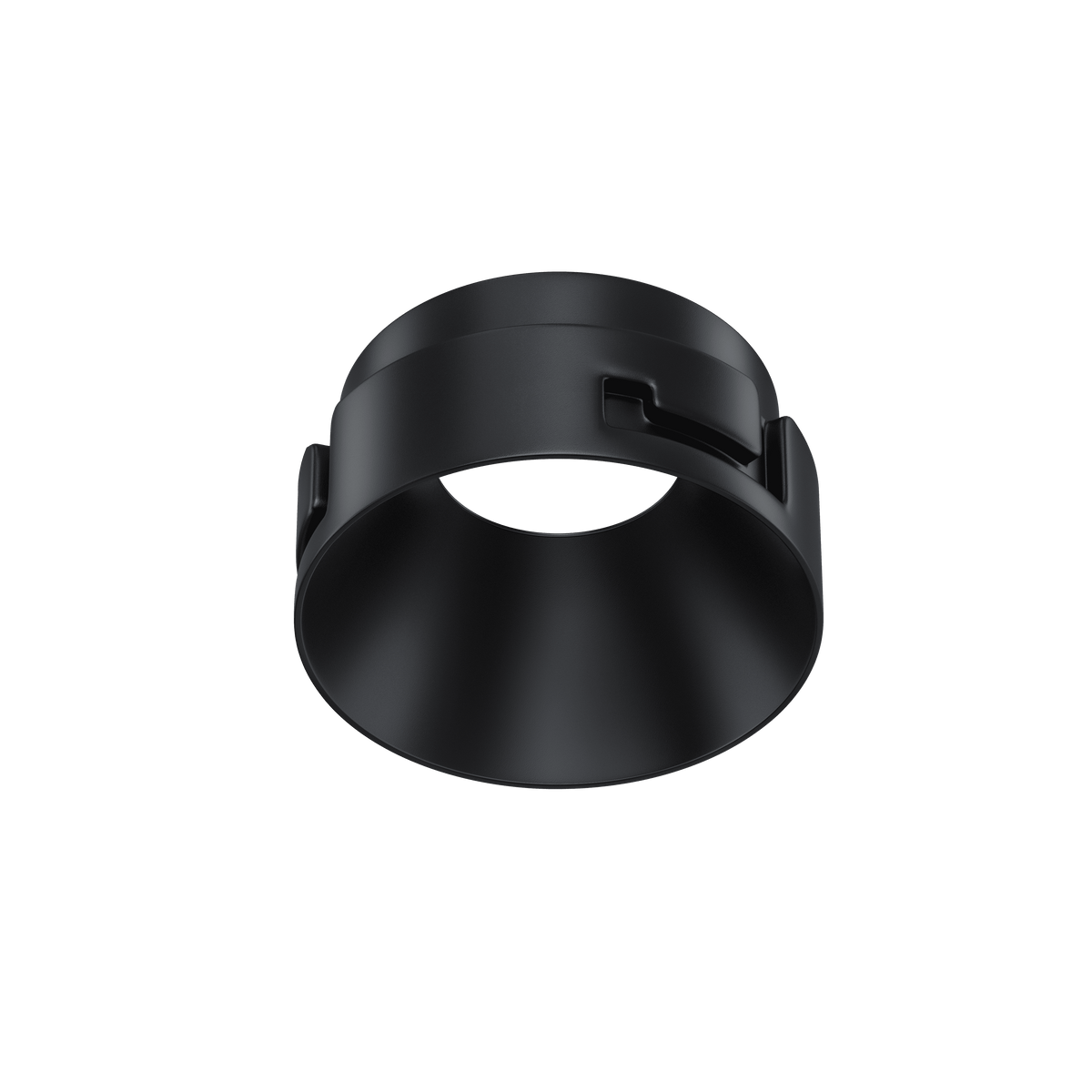 2 inch Black Round Trimless Adapter