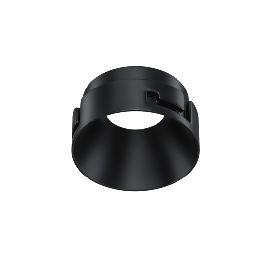 2 inch Black Round Trimless Adapter