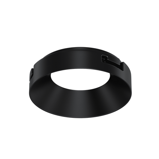4 inch Black Round Trimless Adapter