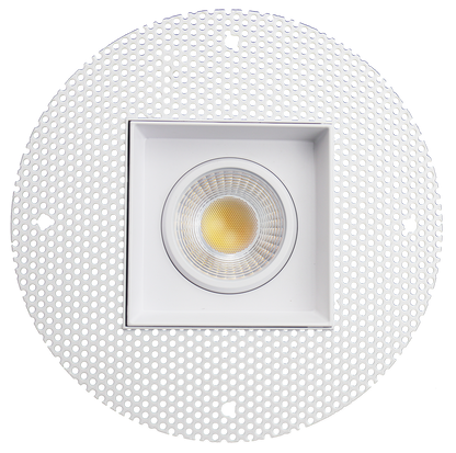3.5" Single Head Trimless Regress Multiple Gimbal White