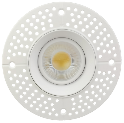 3.5" Gimbal Trimless (White)