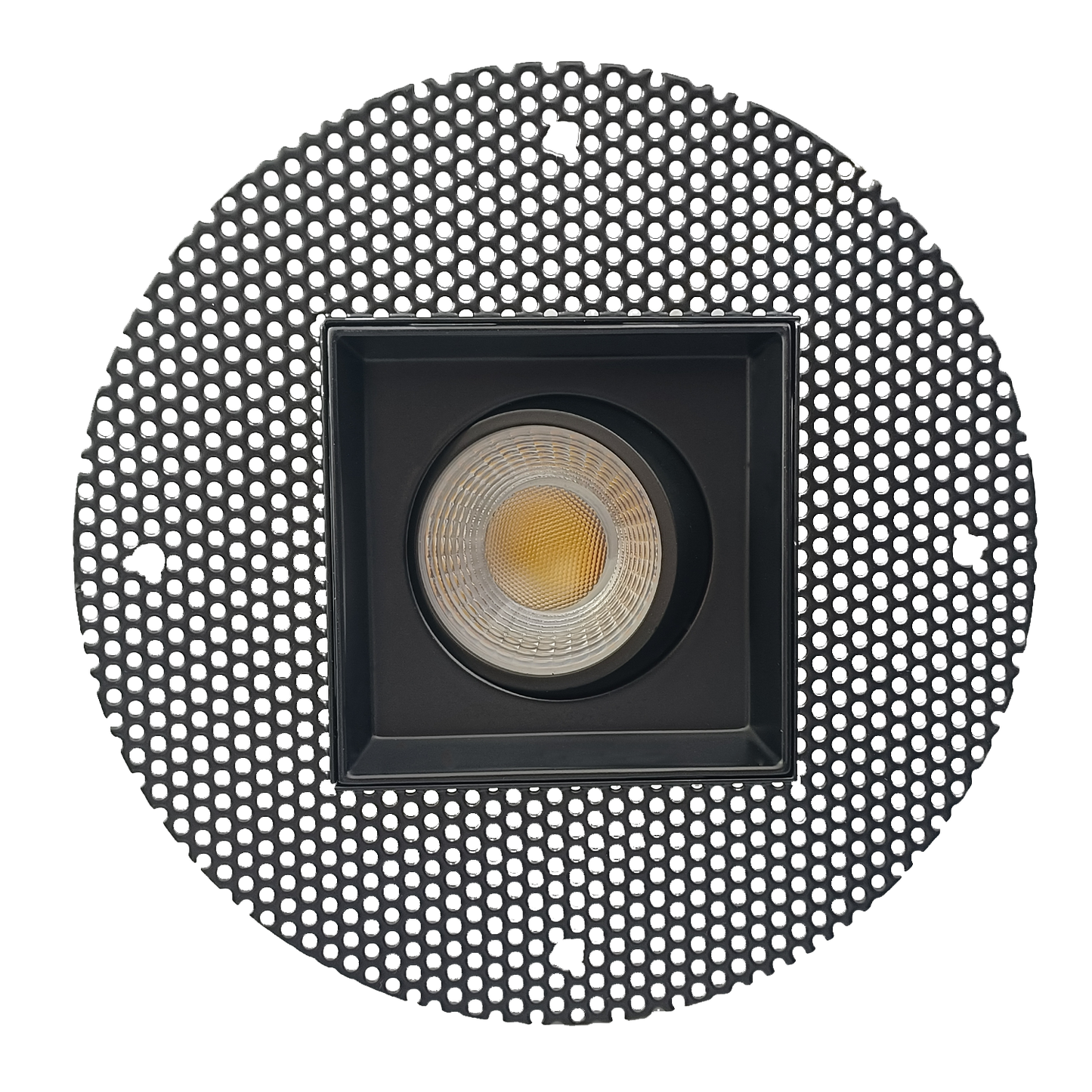 3.5" Single Head Trimless Regress Multiple Gimbal Black