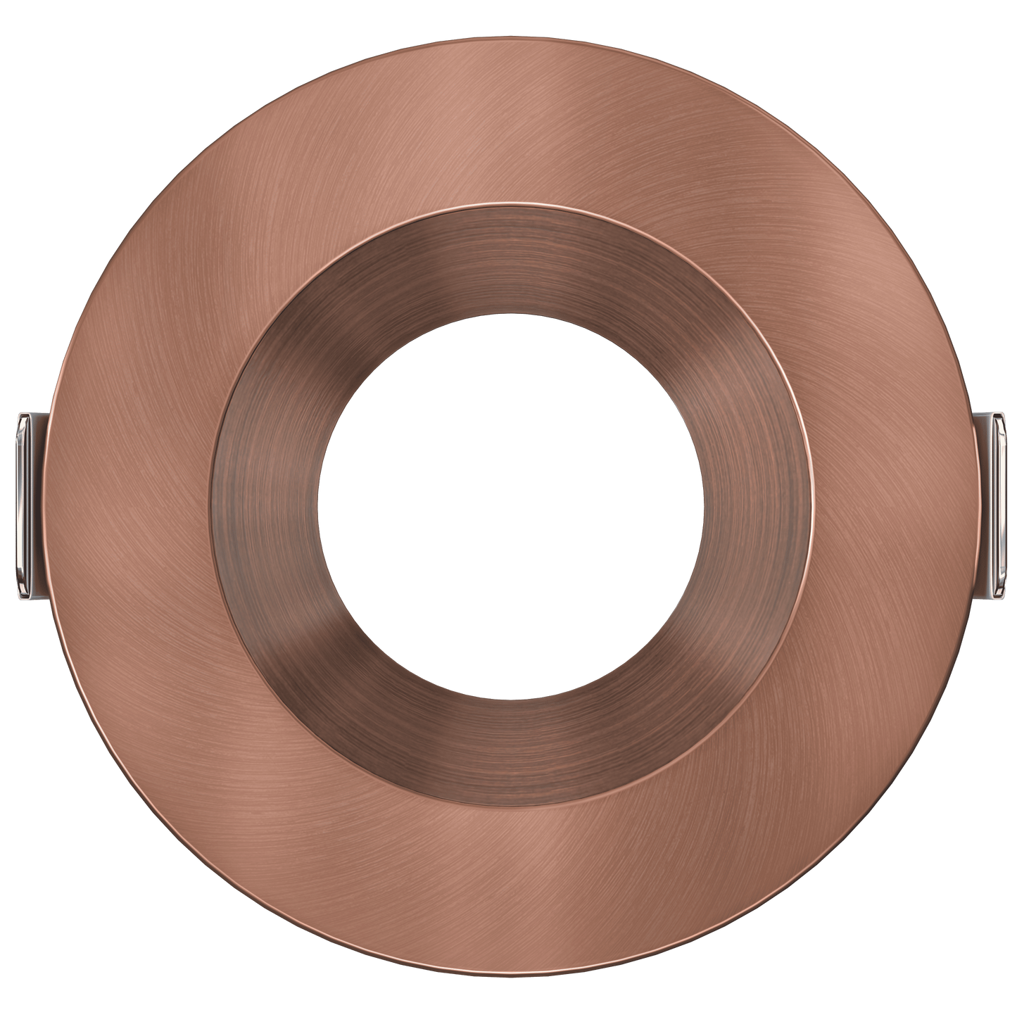 3 Inch Brushed Copper Round Trim