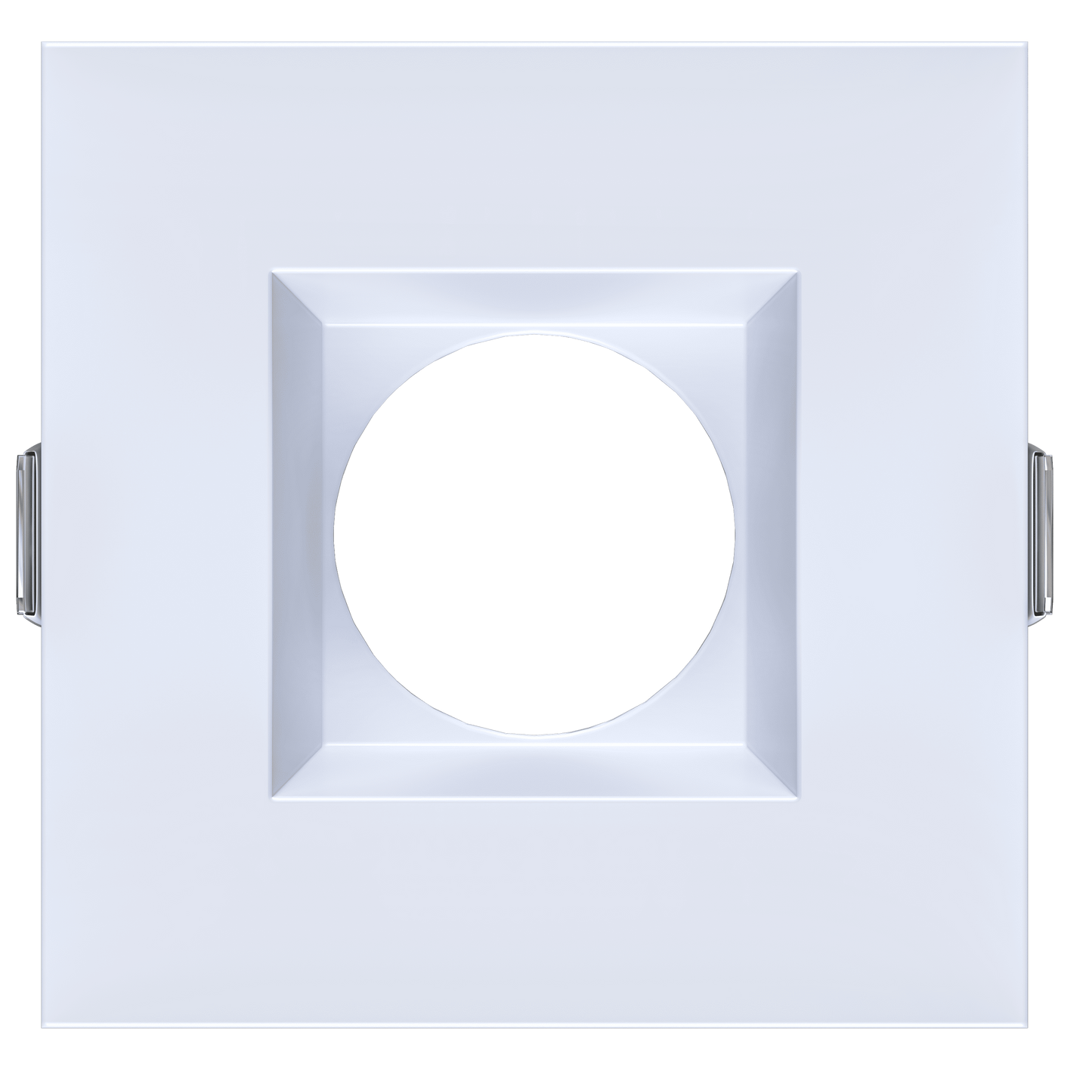 3 Inch White Square Trim