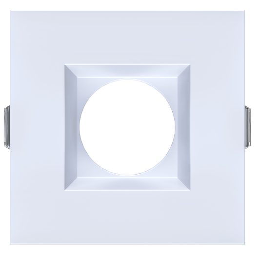 3 Inch White Square Trim