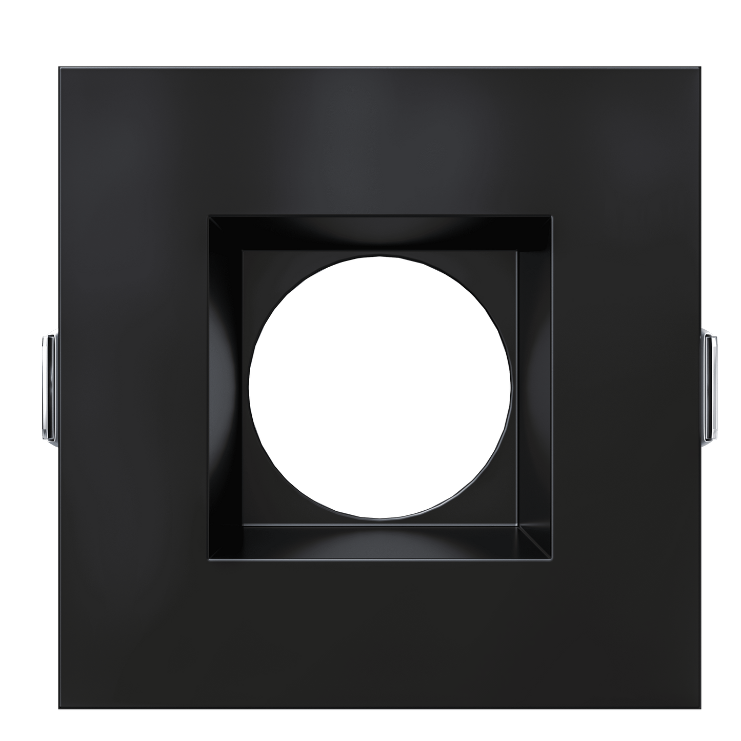 3 Inch Black Square Trim