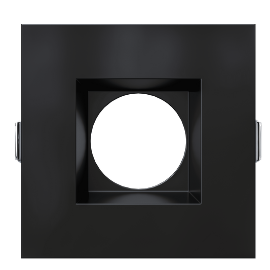 3 Inch Black Square Trim