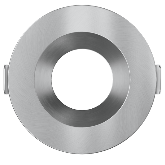 3 Inch Brushed Nickel Round Trim