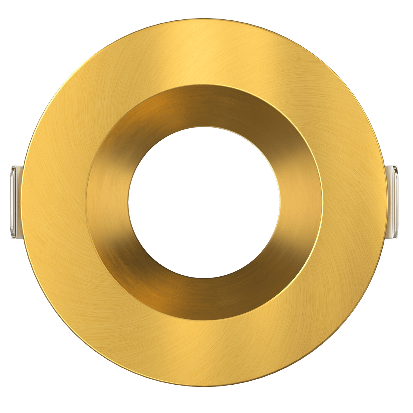 3 Inch Brushed Brass Round Trim