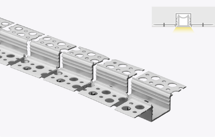 1/2” Flexible Trimless Channel