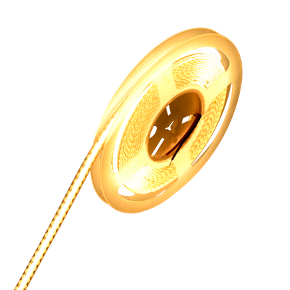 2.4W 24V Flexible COB Tape Light 2700k