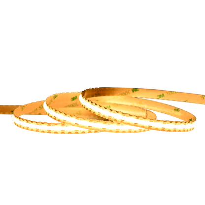 2.4W 24V Flexible COB Tape Light 3000k