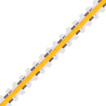 2.4W 24V Flexible COB Tape Light 3000k