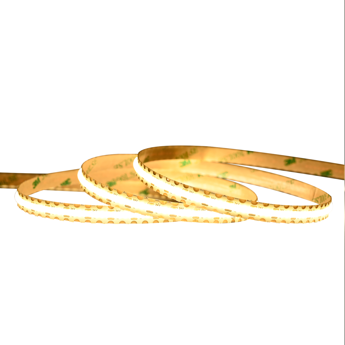 2.4W 24V Flexible COB Tape Light 3500k