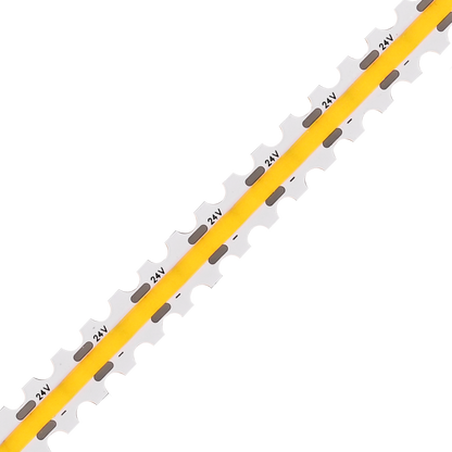 2.4W 24V Flexible COB Tape Light 3500k