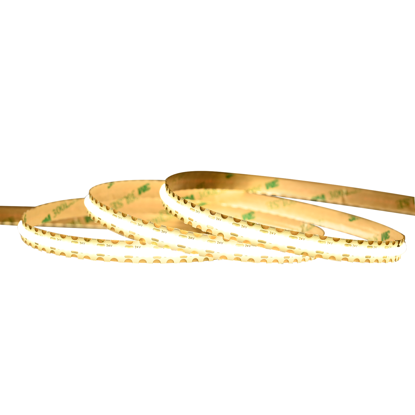 2.4W 24V Flexible COB Tape Light 4100k