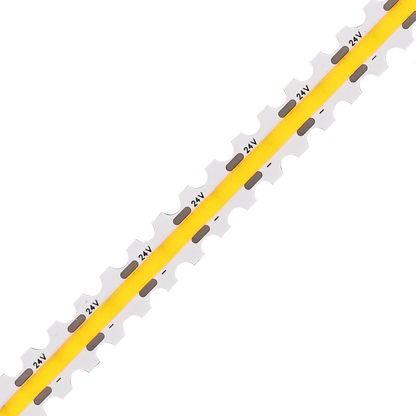 2.4W 24V Flexible COB Tape Light 4100k