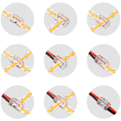 Flex tape light Clear Multi Connector 5PK