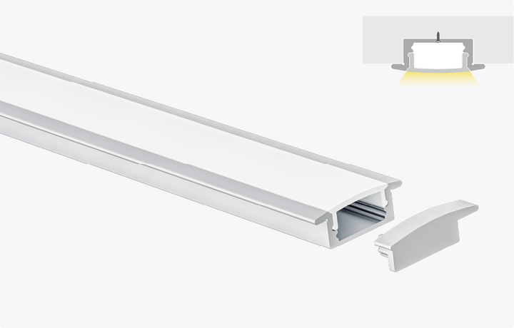 1/2” Recessed Channel