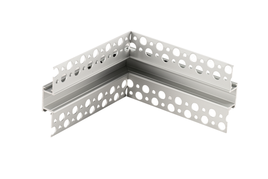 1/2" Inside Corner Trimless Channel